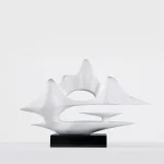 Mountains In Mist Modern Chinese Ornament