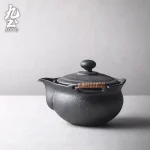 Joto Japanese-style Handmade Ceramic Teapot with Tea Cups