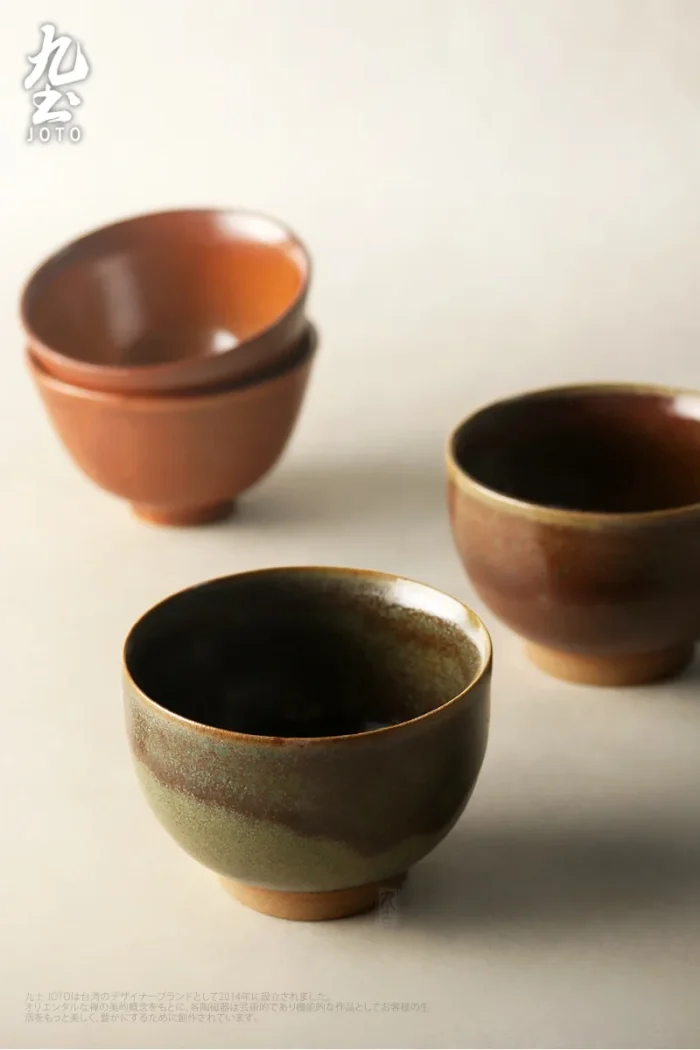 Zen Kung Fu Tea Set Rough Ceramic Teacupセラミックス ティーカップ | Zen Living Shop & Blog